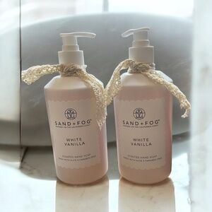 Sand + Fog White Vanilla Hand Soap 15.7 oz (2-Pack) • Aloe • Clean Formula